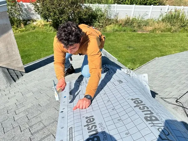 Stone Ranch Construction roofing crew at work — serving Downey